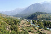 Kaschmir Reise - Fluss bei Pahalgam, Kaschmir, Indien