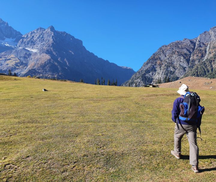 Kaschmir Urlaub - Thajiwas Glacier Wanderung Sonamarg, Kaschmir, Indien