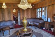 Kaschmir Indien Reisen Deluxe - WelcomHeritage Group of Houseboats Srinagar Wohnzimmer