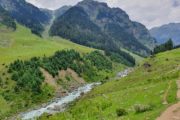 Wandern Indien - Lidderwat Trek in Aru Valley Pahalgam, Kaschmir